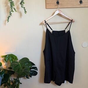 SHEIN Black Sleeveless Jumpsuit